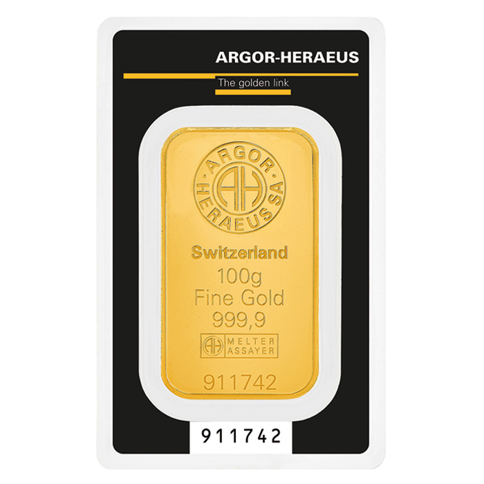 100 g Goldbarren - Diverse