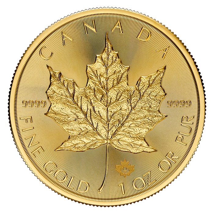1 Unze Gold - Maple Leaf