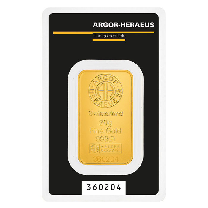 20 g Goldbarren - Diverse