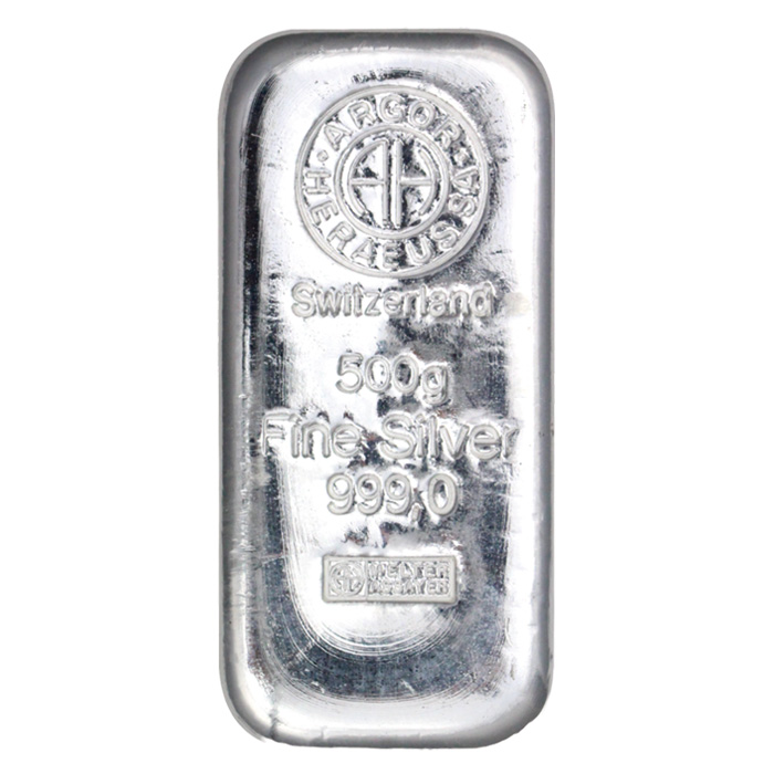 500 g Silberbarren