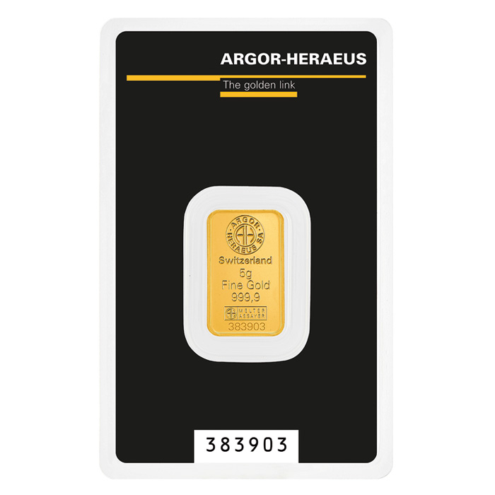 5 g Gold - Kinebarren