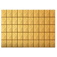 50 g Gold Tafelbarren