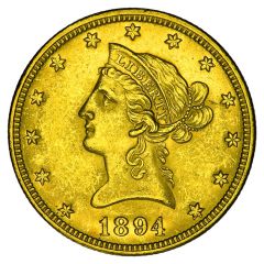 10 USD Gold Liberty / Kopf