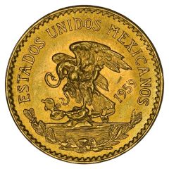 20 Pesos Gold Mexiko Aztekenkalender