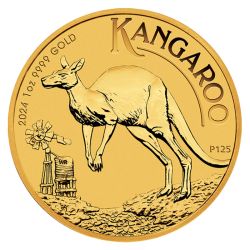 Foto der M&uuml;nze: 1 Unze Gold - K&auml;nguru/Nugget 1 Unze Art.-Nr. GoldmuenzeKaenguruNugget11Unze