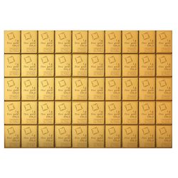 50 g Gold Tafelbarren