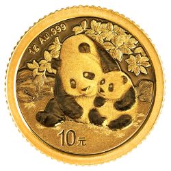 1 g Gold - China Panda