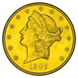 20 USD - Gold Liberty / Kopf