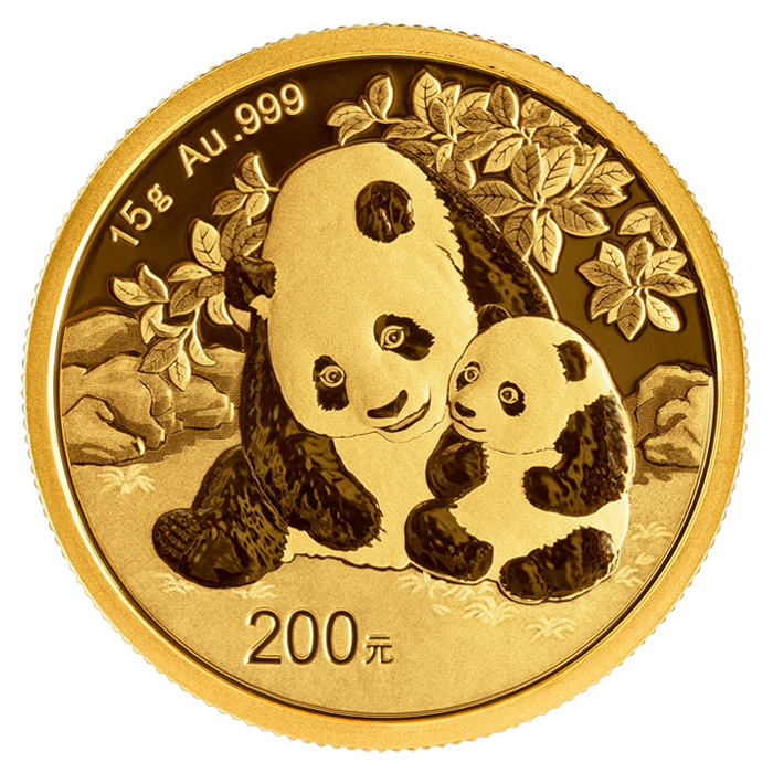15 g Gold - China Panda