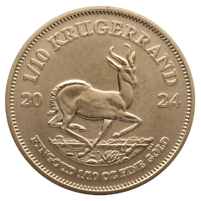 1/10 Unze Gold - Kr&uuml;gerrand