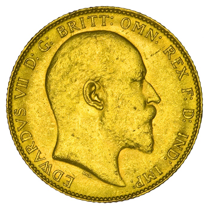 1 Pfund Gold Sovereign Edward VII