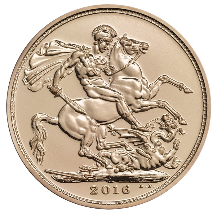 1 Pfund Gold Sovereign Neuprägung ab 1985