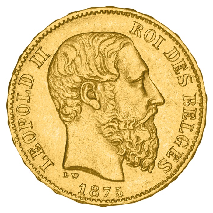 20 BFRS Gold Leopold II
