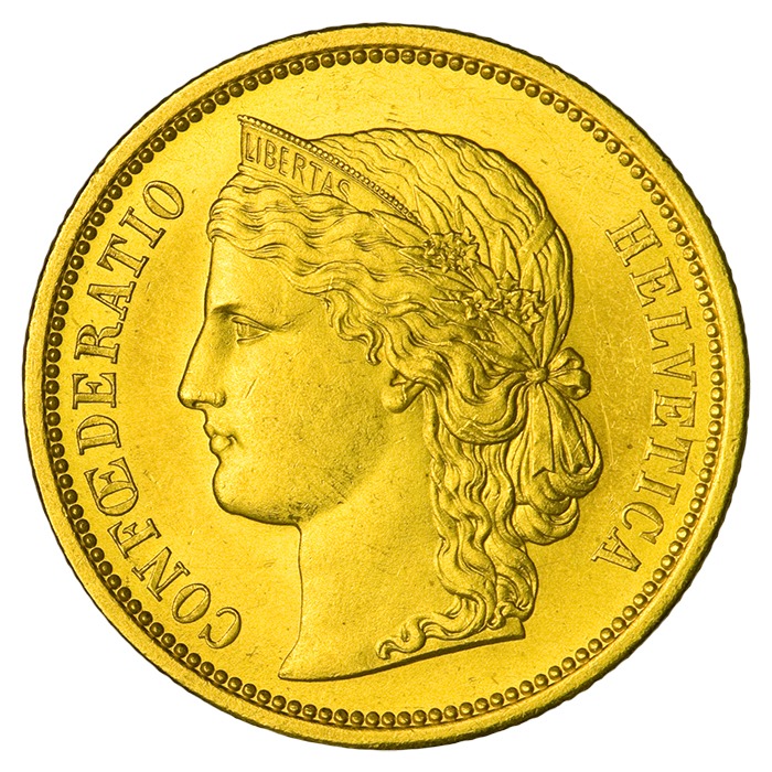 20 SFRS Gold Helvetia