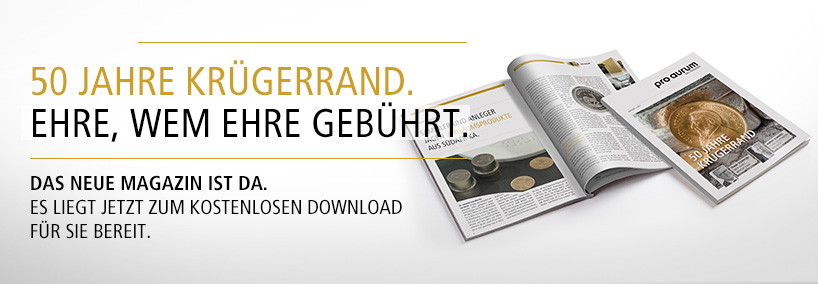 pro aurum Magazin - Ausgabe 1/2017 50 Jahre Krügerrand