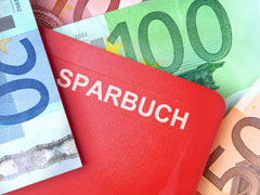 Das Sparbuch ist nicht sicher!
