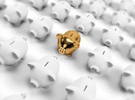 Raus aus der Nullzins-Falle: Gold als Alternative zu Sparschwein und Sparbuch