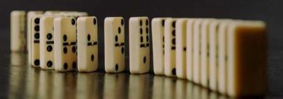 Bank walk: The first domino to fall?