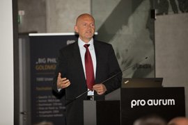 Vortrag Uwe Berggold bei pro aurum 