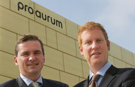 Robert Hartmann und Mirko Schmidt, Gründer des Edelmetallhandelshaus pro aurum